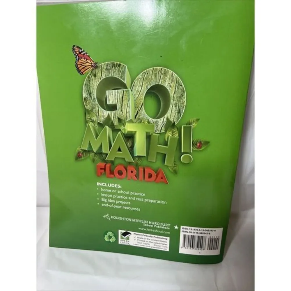 HOUGHTON MIFFLIN HARCOURT MATH FLORIDA: LESSON‎ ACTIVITY